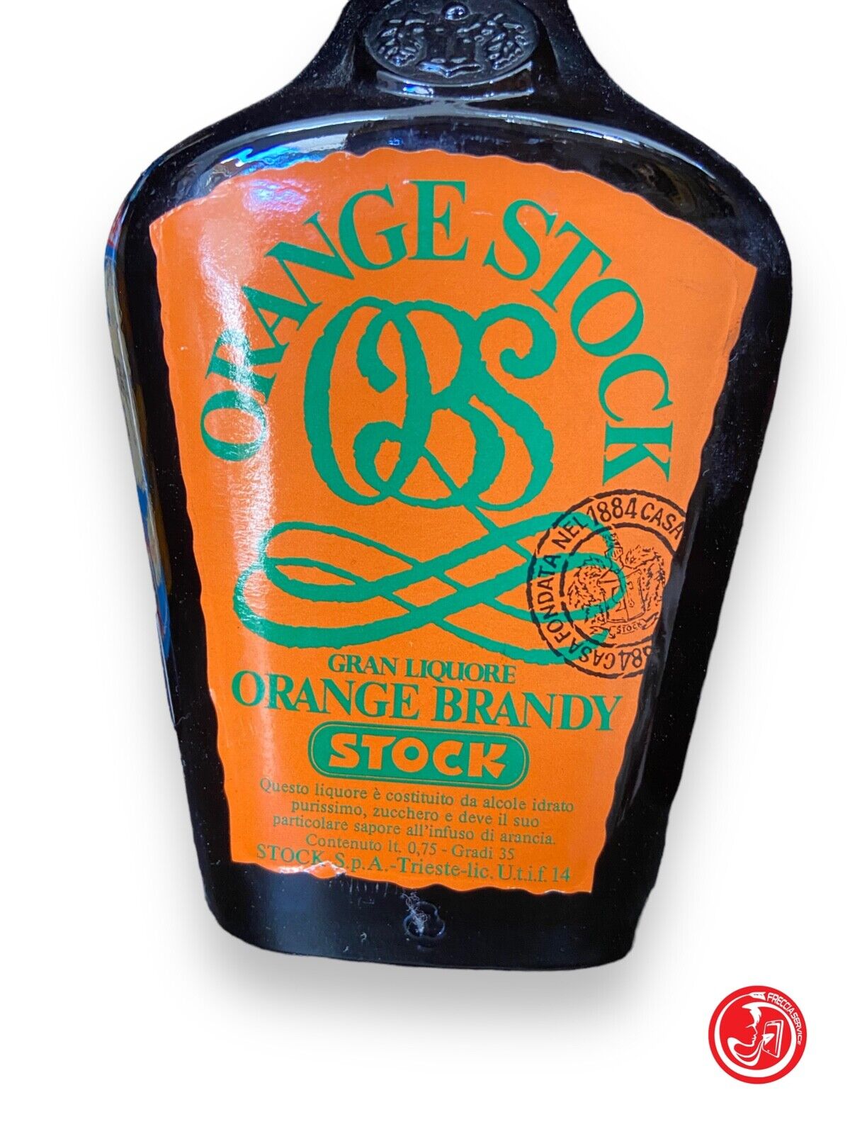 Bouteille de liqueur de brandy Gran Orange 