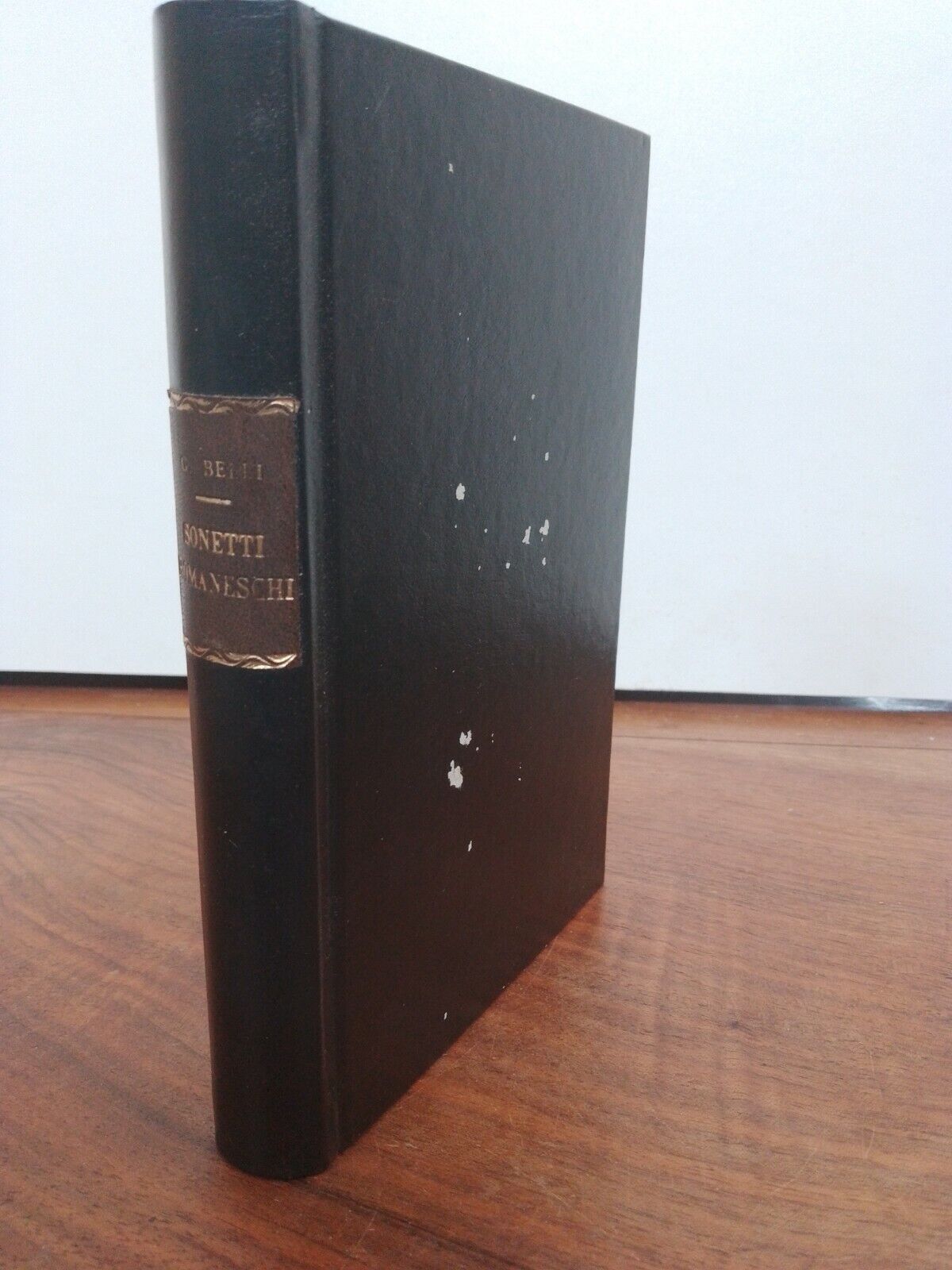 Roman sonnets and Italian poems, GG Belli, Sonzogno,