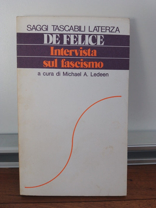 Interview on fascism, De Felice, Tascabili Laterza 1975 + articles