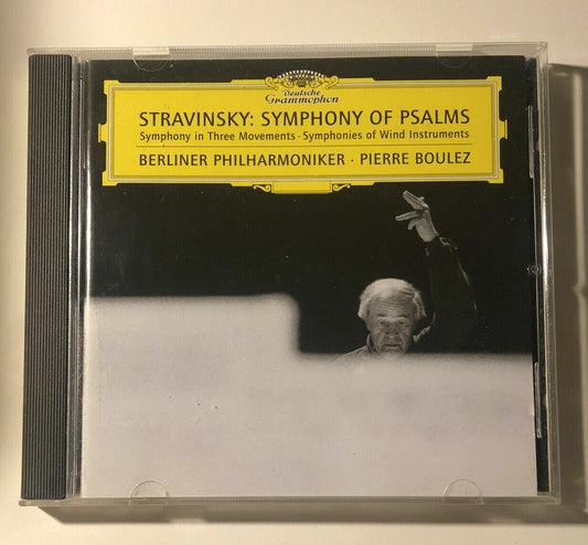 Stravinsky Symphony of Psalms boulez