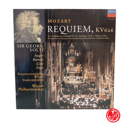 MOZART REQUIEM, KV626 COMMEMORATE 200TH ANNIVERSARY OF MOZART'S DEATH