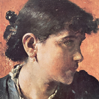 Stampa Di Donna Con Cornice