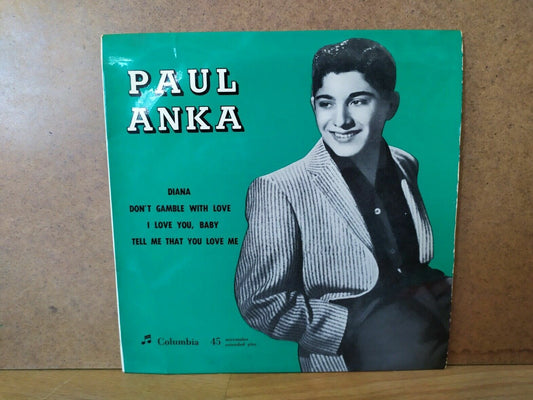 Paul Anka – Diana / Don't Gamble With Love / I Love You, Baby / ...