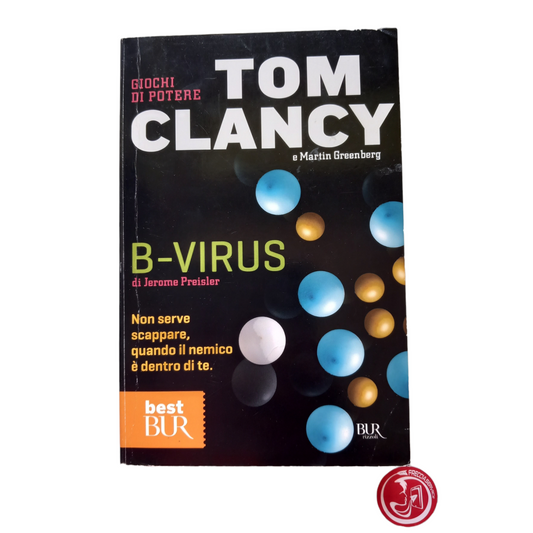 POWER GAMES TOM CLANCY and Martin Greenberg B-VIRUS by Jerome Preisler