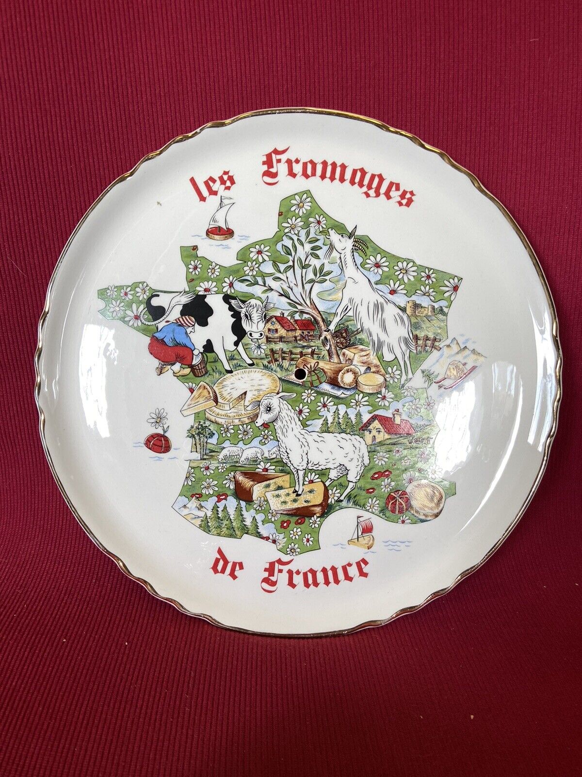 Piatti Fromages De France ( 7 Pezzi )