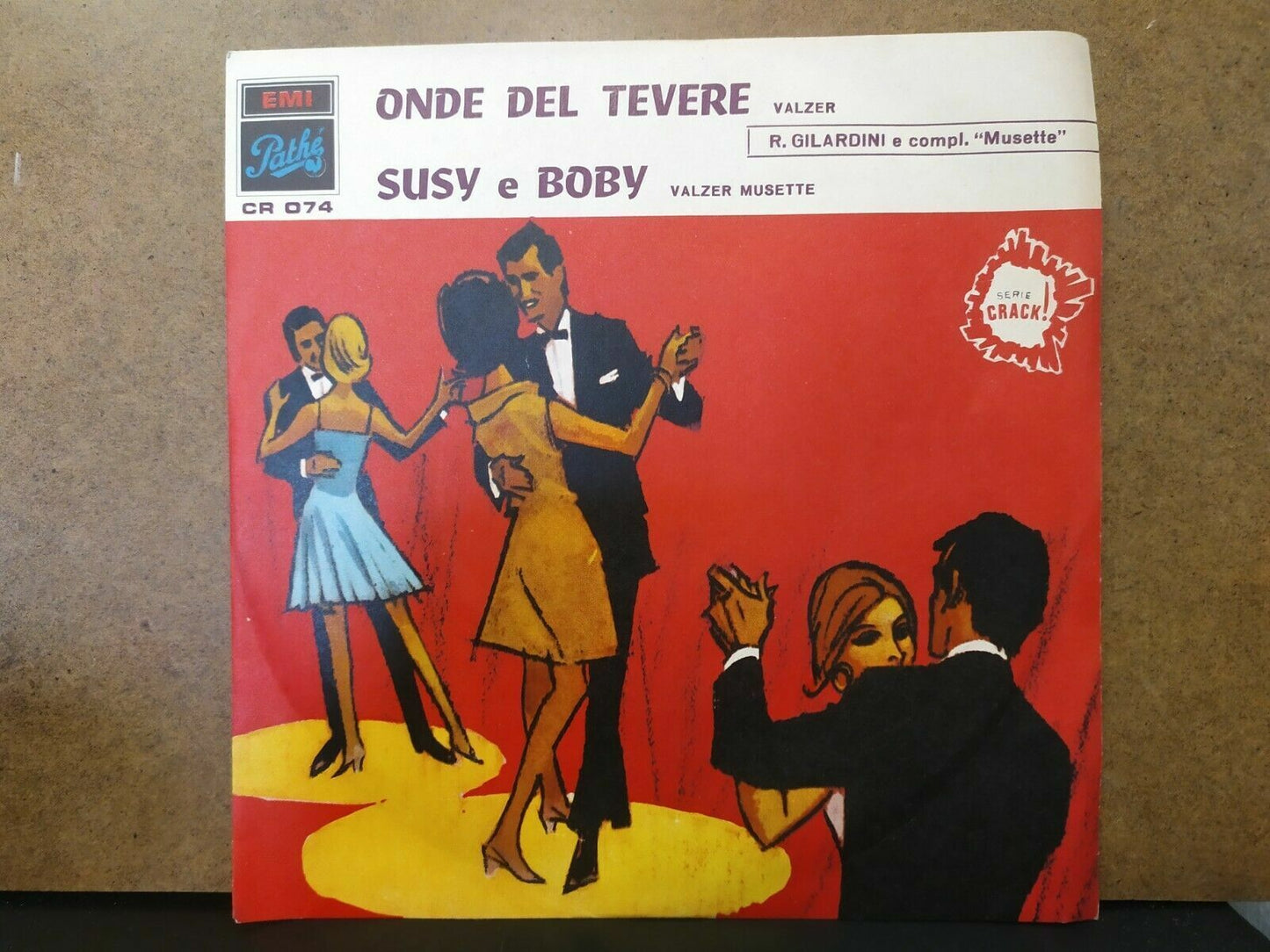 Vagues du Tibre / Susy et Boby - R. Gilardini et compl. "Musette" 