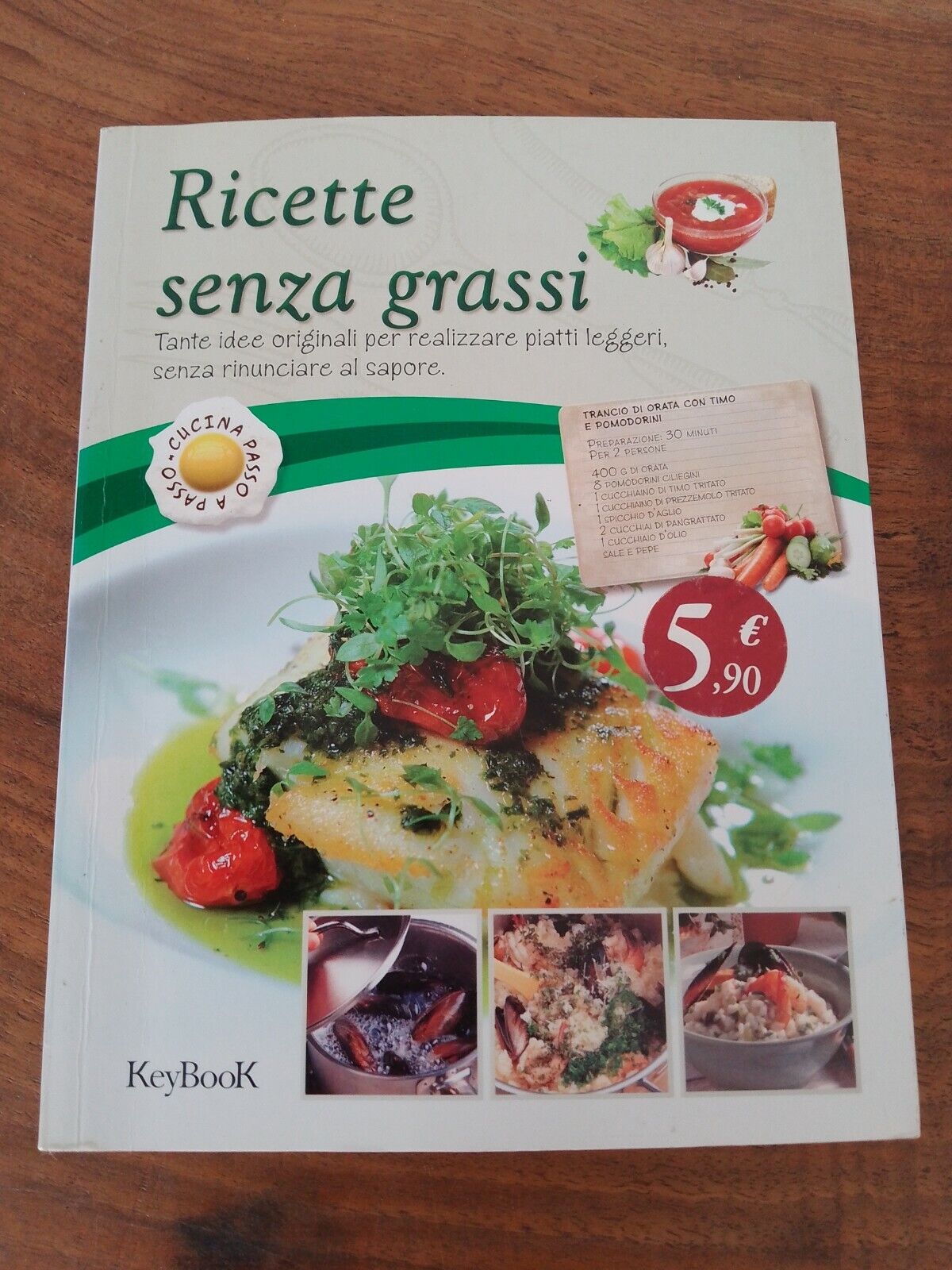 Recettes sans gras, KeyBook, Rusconi, 2012