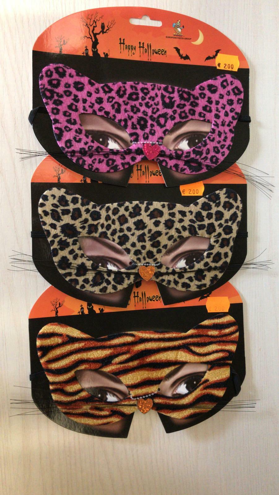 MASCHERA GATTO HALLOWEEN