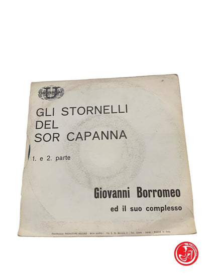 Borromée - La cabane stornelli del sor