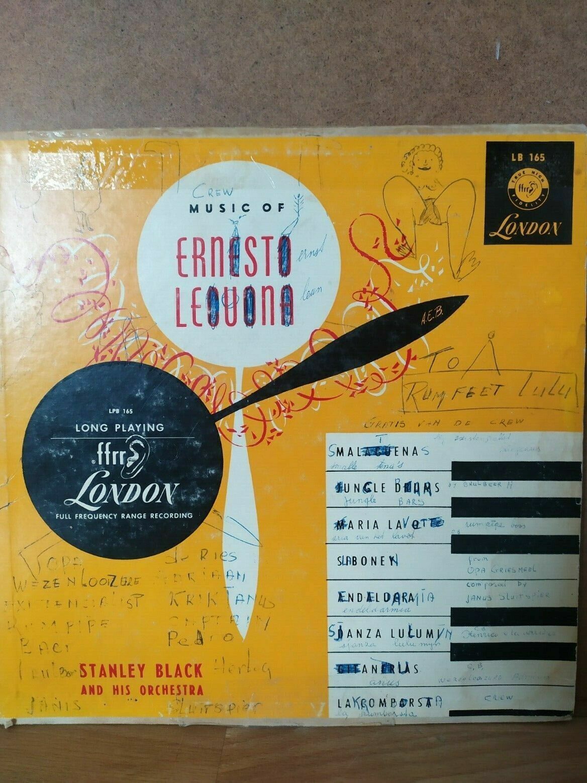 Musique d'Ernesto Lecuona - Stanley Black et son orchestre 