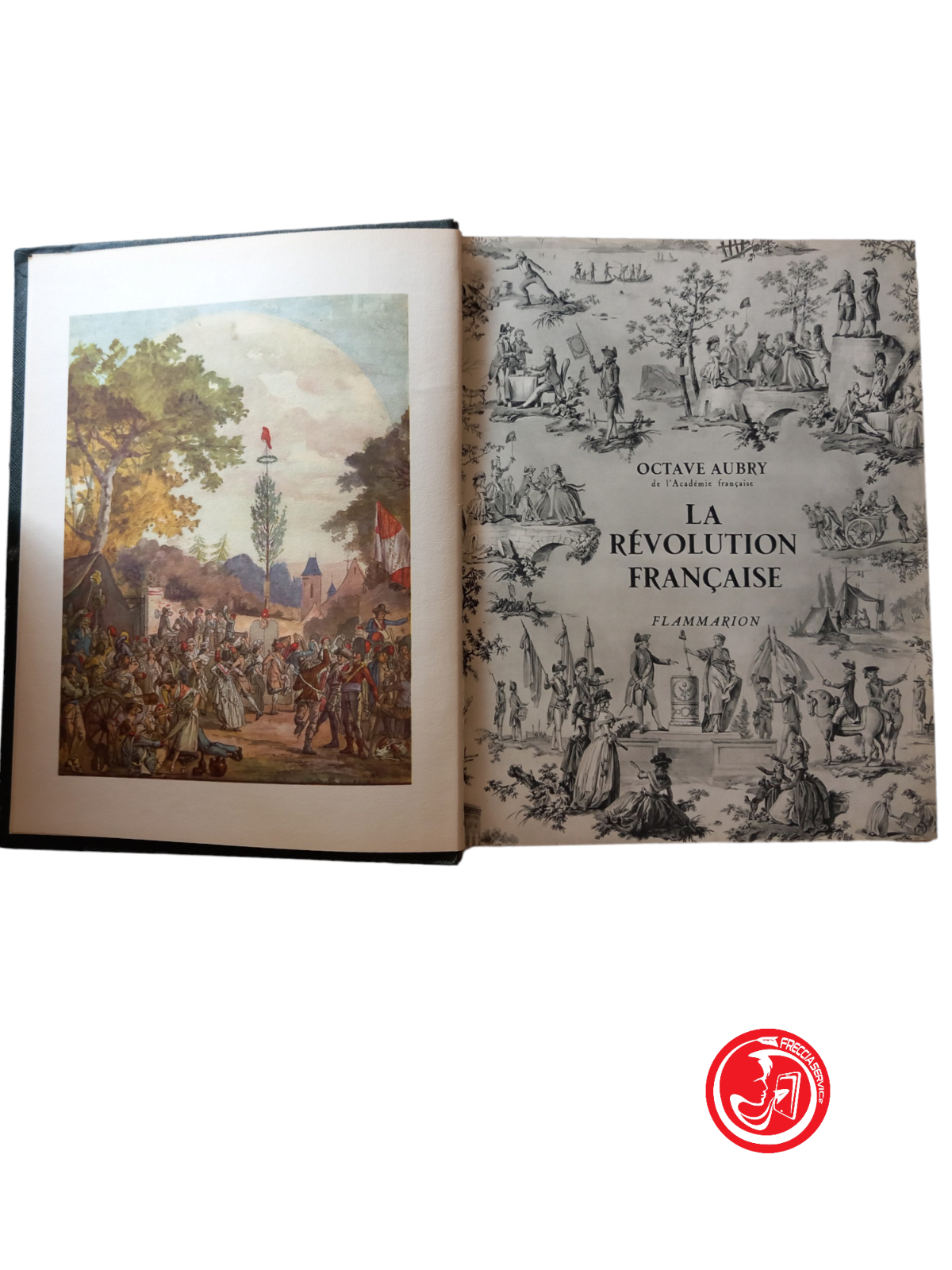La Révolution Francaise OCTAVE AUBRY FLAMMARION