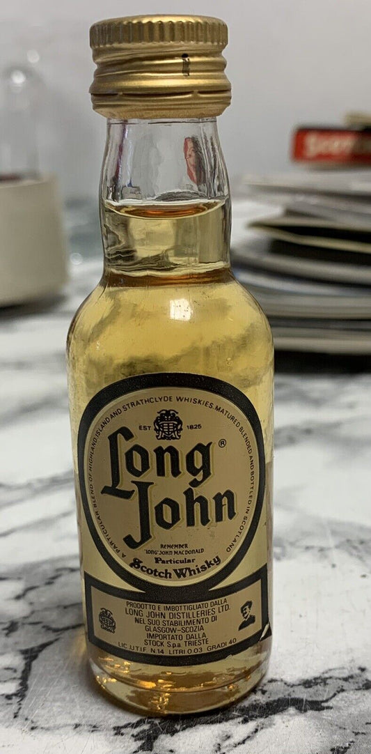 Mini Scotch Whisky Long John 0,03 litri
