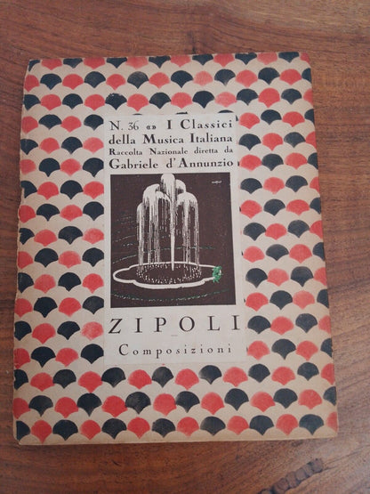 Zipoli, Compositions, 1919 Rare