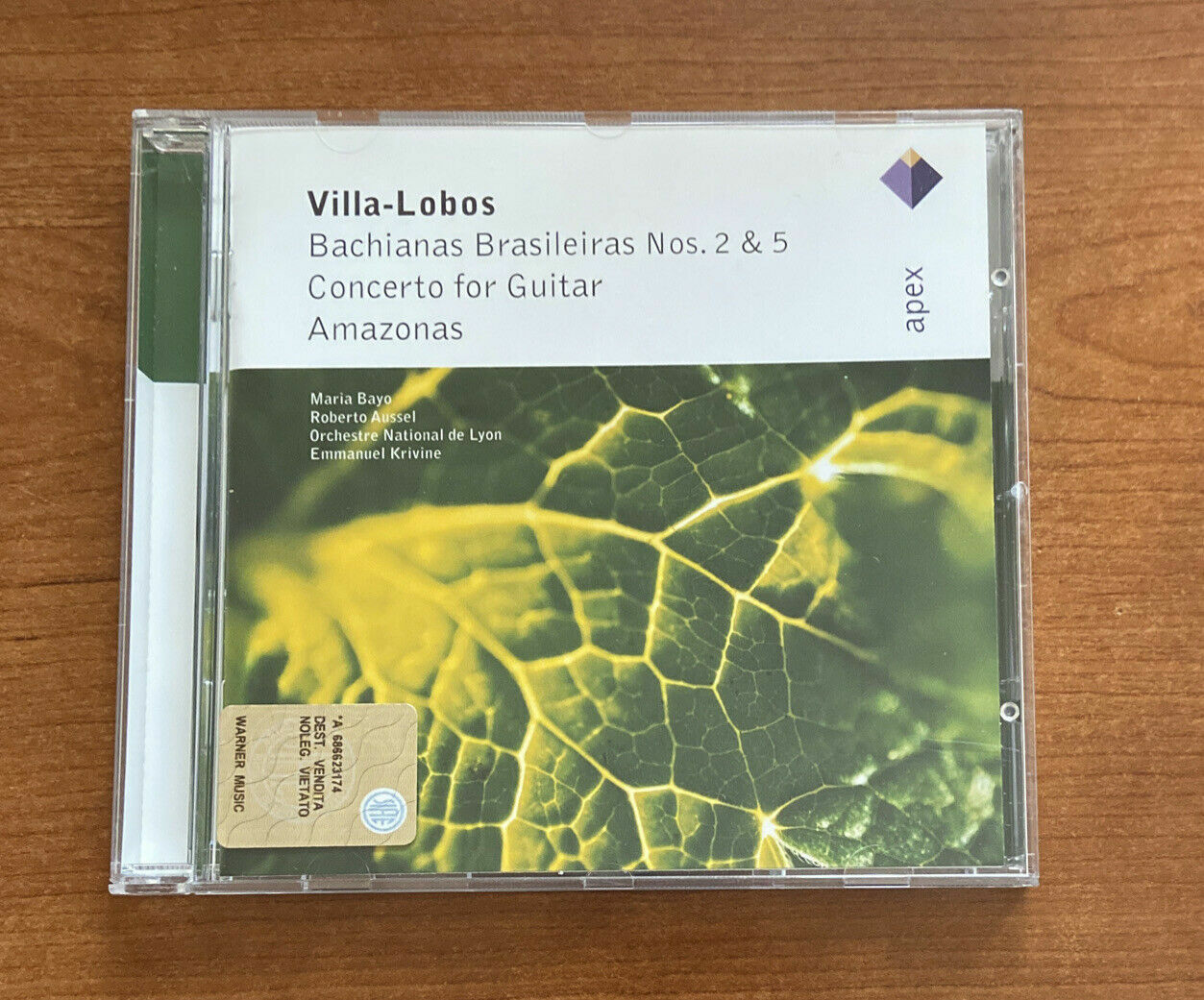 CD Villa-Lobos Bachianas Brasilerias