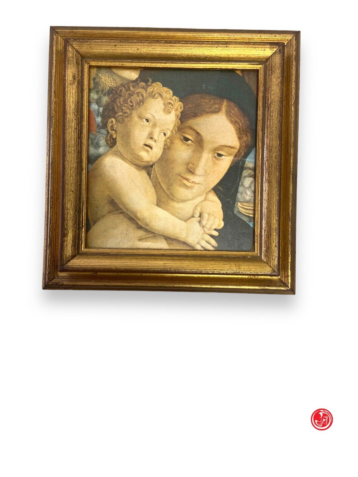 Canvas painting - Madonna with Child