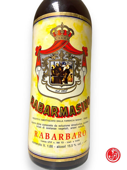 Bottle of Rhubarb - Rabarmasino - 15.5% 