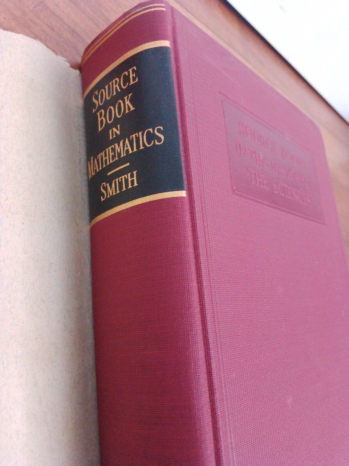 A source book in Mathematics, DE Smith, 1929 Rare