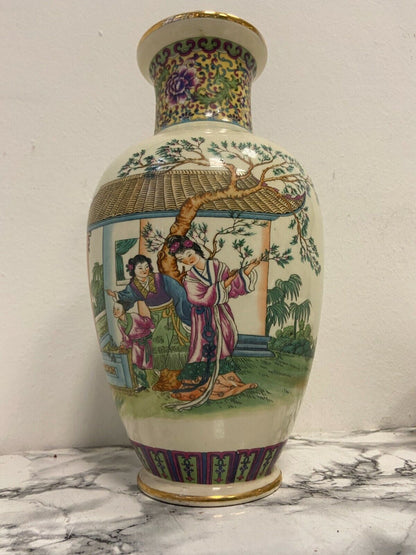 Oriental porcelain vase