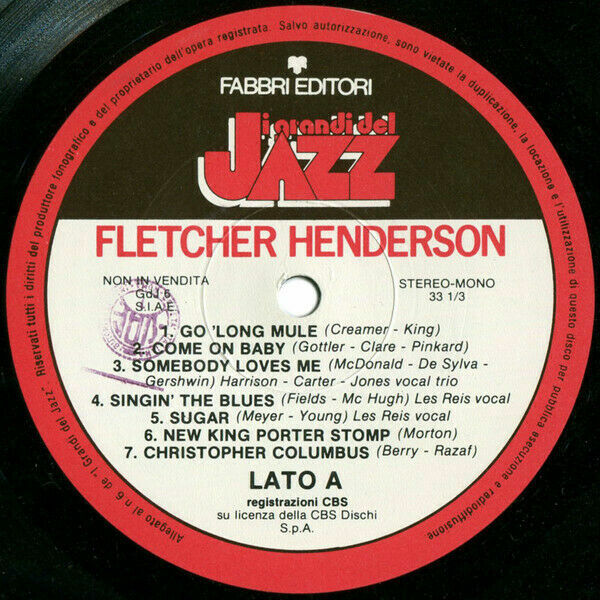 Fletcher Henderson ‎– Fletcher Henderson