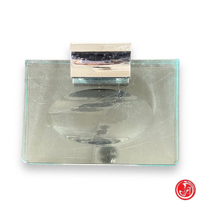 Glass soap dish for the bathroom - modern style 