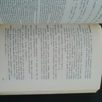 La lingua italiana, Nicola Spada ,Firma Autografa, Tip. Mantellate,1964