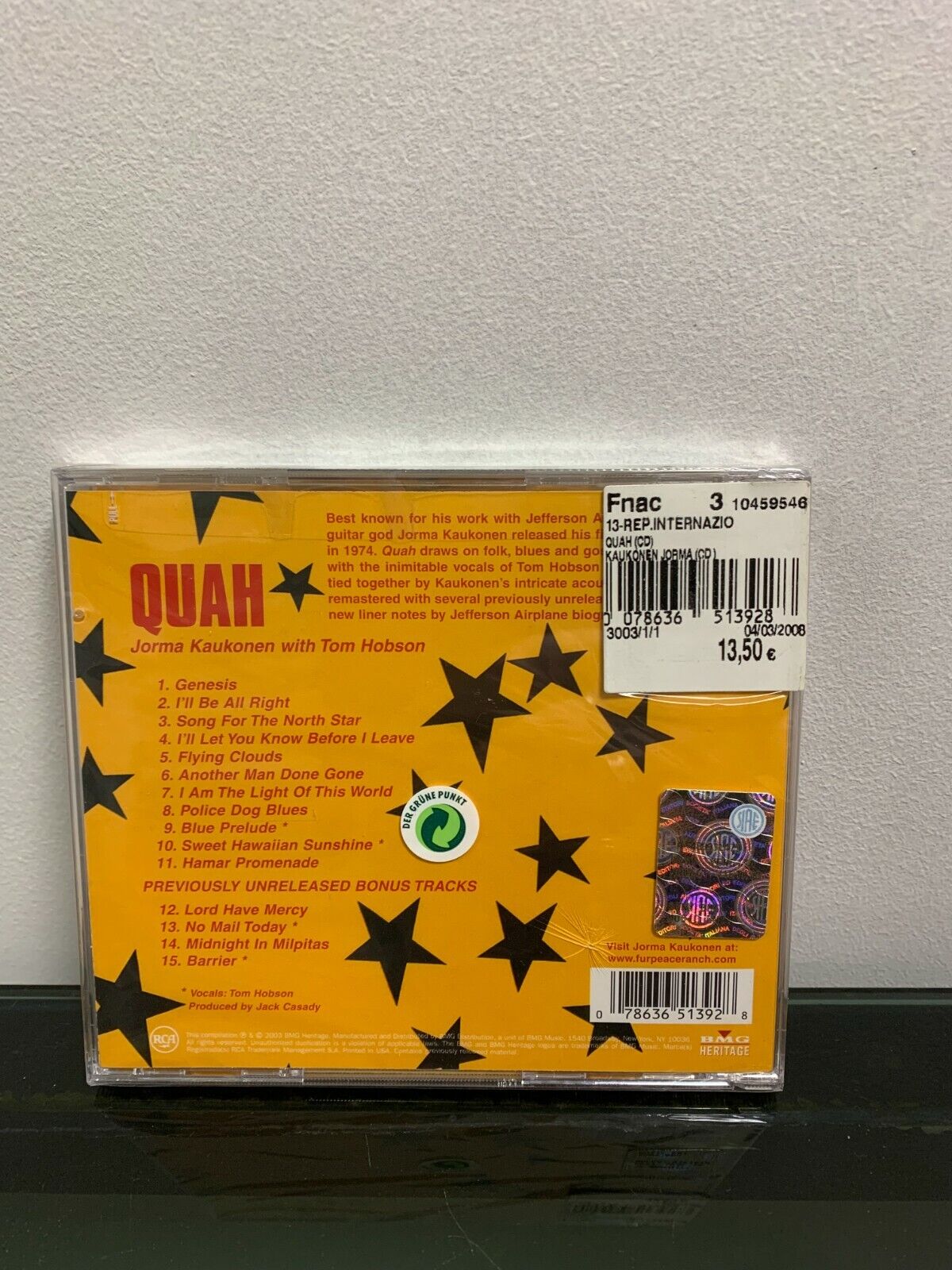 Jorma Kaukonen - Quah
