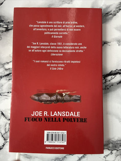 Le feu dans la poussière Joe R. Lansdale Fanucci