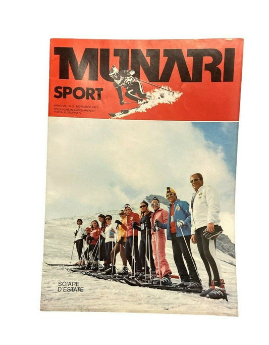 Munari - Sport - An VIII - Novembre 1973