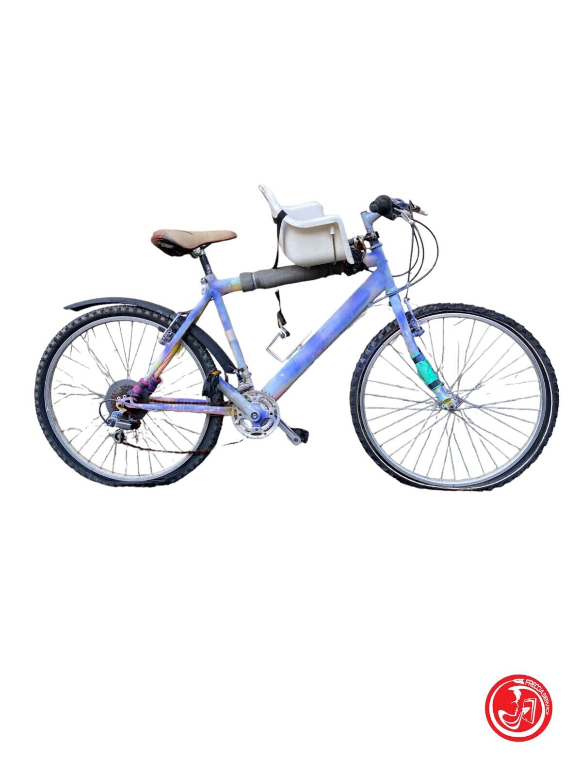 Vélo avec siège enfant 