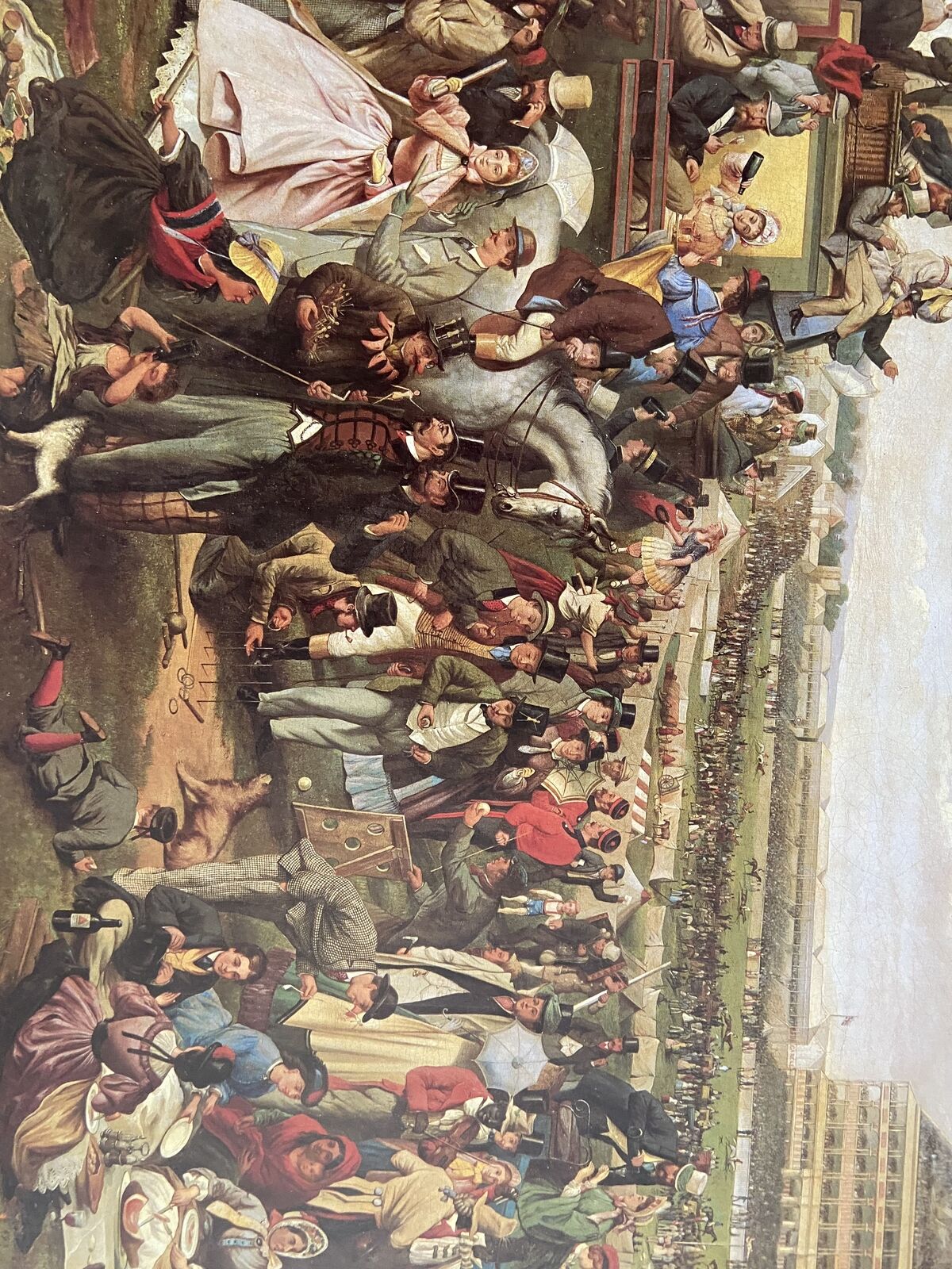 Poster - Derby Day, Epsom Downs 1863