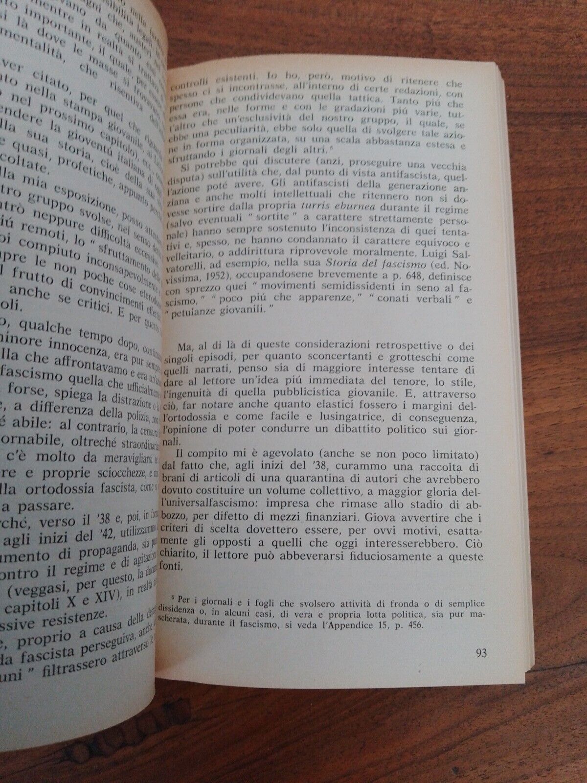 Il lungo viaggio attraverso il Fascismo,R. Zangrandi, Feltrinelli 427-9/UE, 1963