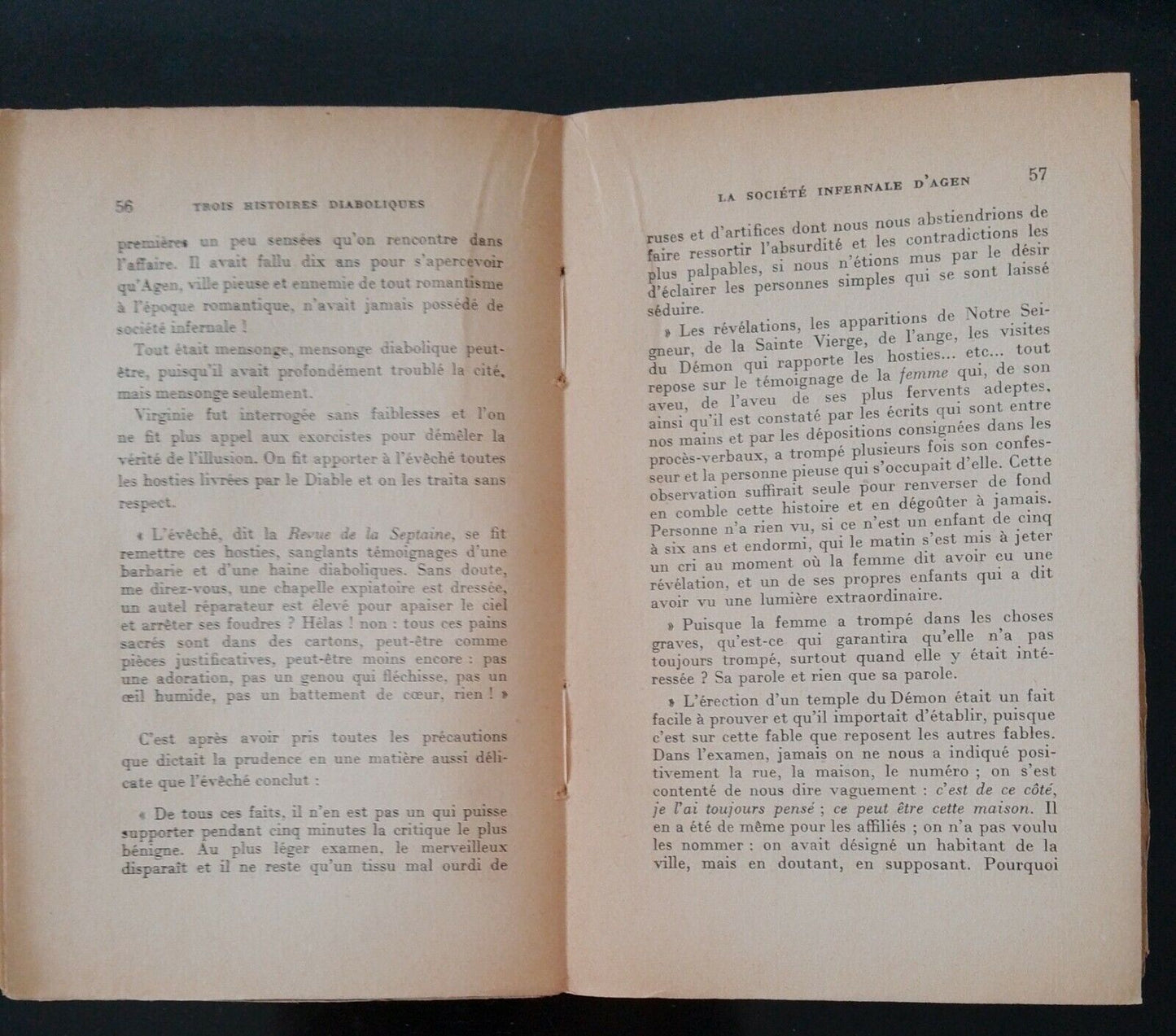 Trois Histoires Diaboliques, Maurice Garcon, Gallimard, 1930