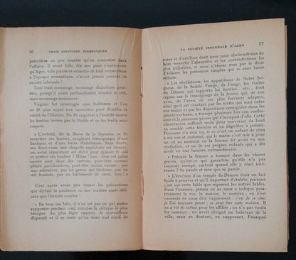 Trois Histoires Diaboliques, Maurice Garcon, Gallimard, 1930