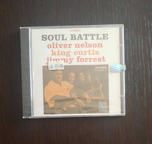 CD Oliver Nelson, King Curtis, Jimmy Forrest ‎– Soul Battle