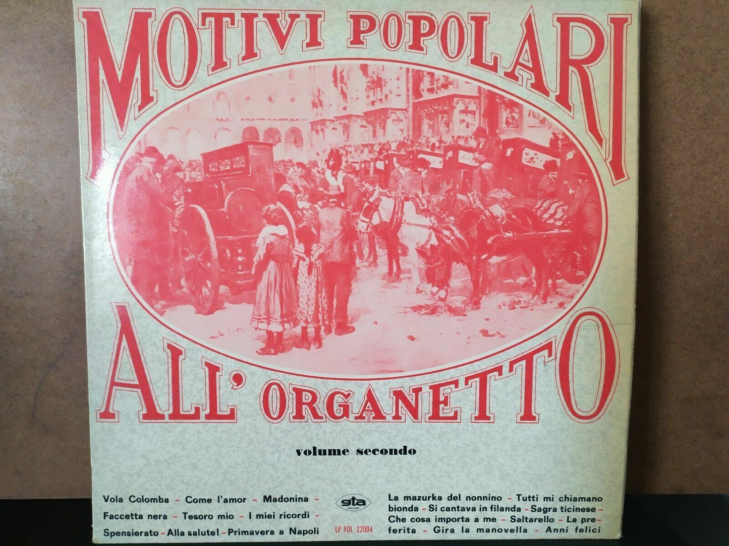 Motifs populaires pour l'Organetto Volume Deux 