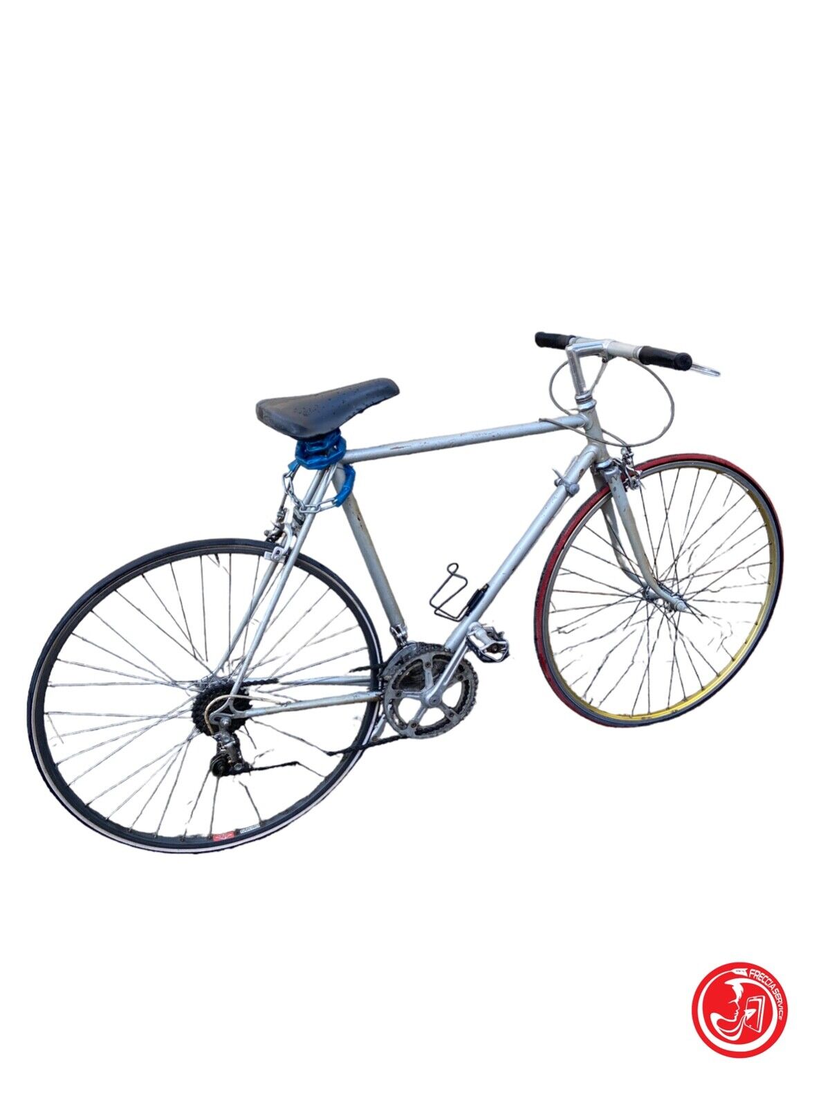 Bicicletta grigia per adulto