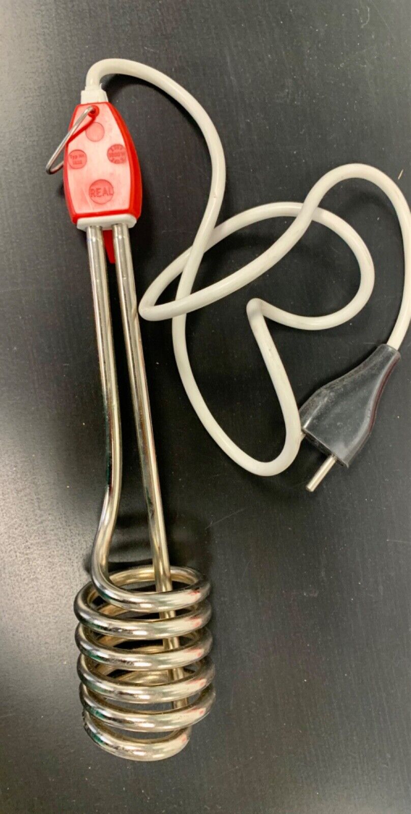 Real used immersion heater 