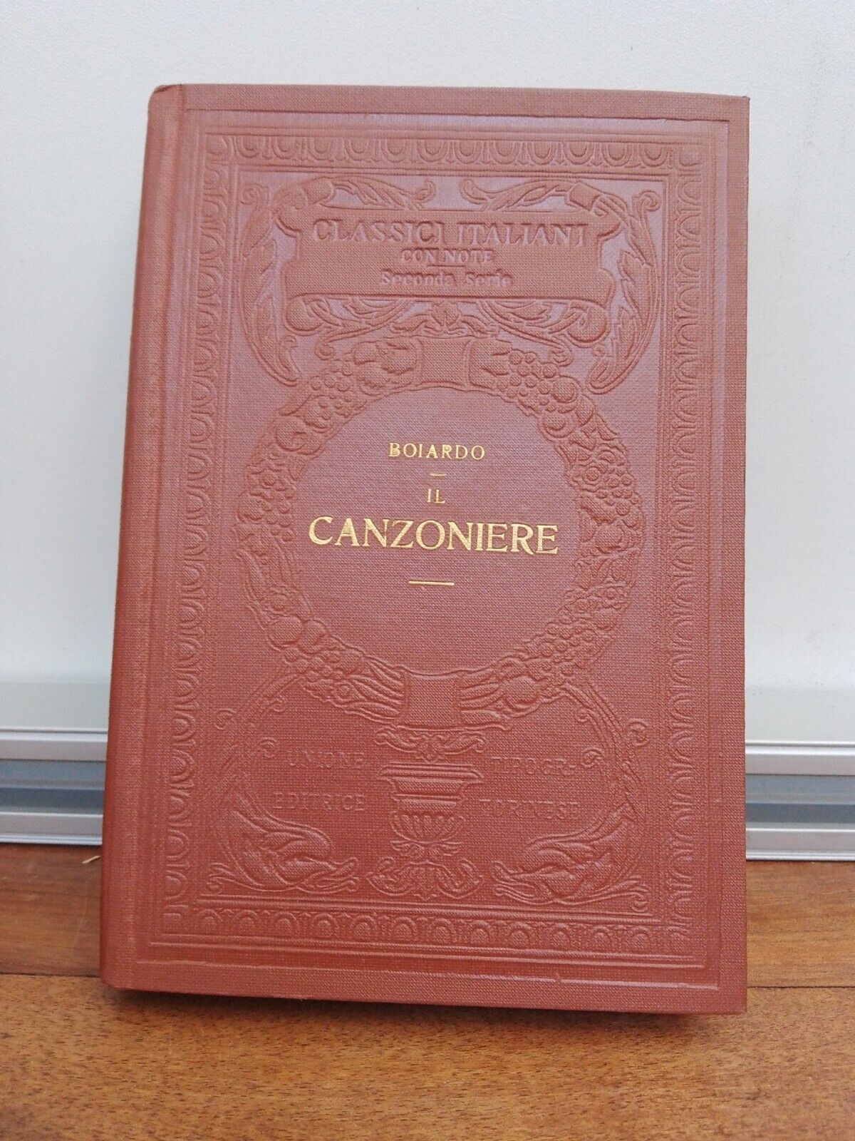 Il Canzoniere, Boiardo,  UTET 1927