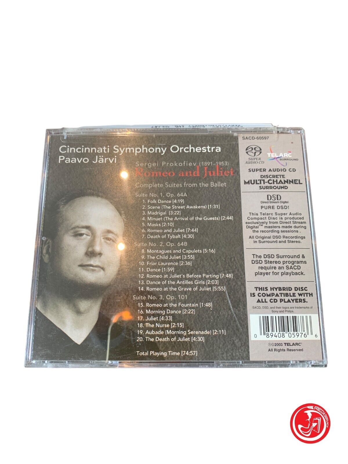 Orchestre Symphonique de Cincinnati, Paavo Järvi - Prokofiev – Roméo et Juliette