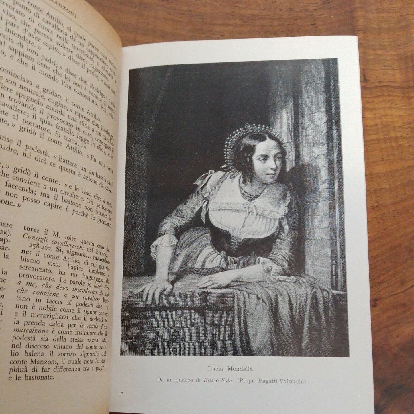 Les Fiancées, commentaire de D.Provenzal, Mondadori, 1938