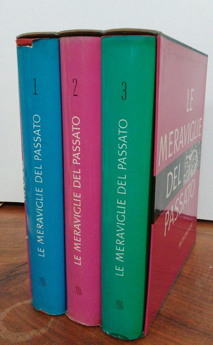Le Meraviglie Del Passato, Mondadori, 3vol. Cofanetto, 1958