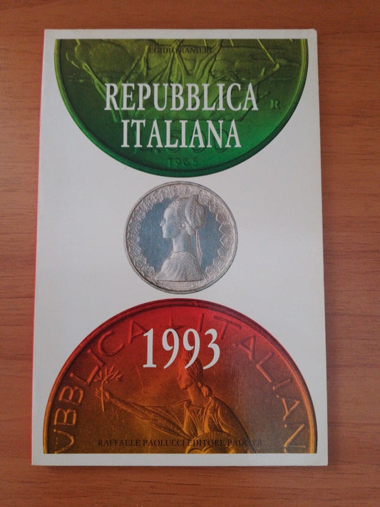 Repubblica Italiana 1993 - E. Ranieri - Raffaele Paolucci Ed.