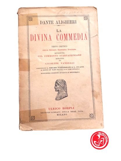 LA DIVINA COMMEDIA - DANTE ALIGHIERI, 1943