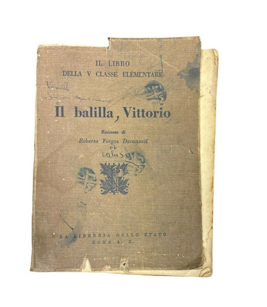 Le livre de la cinquième classe élémentaire - La table, Vittorio