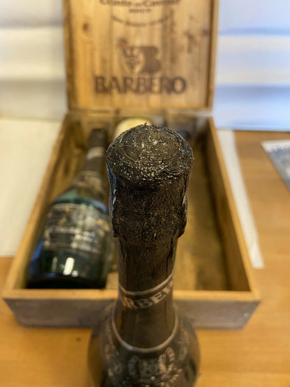 Bottiglie collezione Barbero con scatola originale.