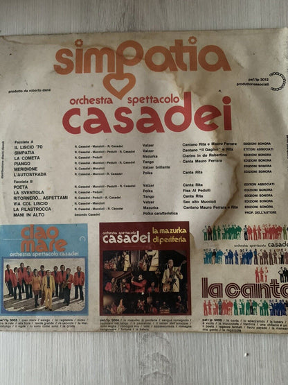 Casadei show orchestra - Sympathy