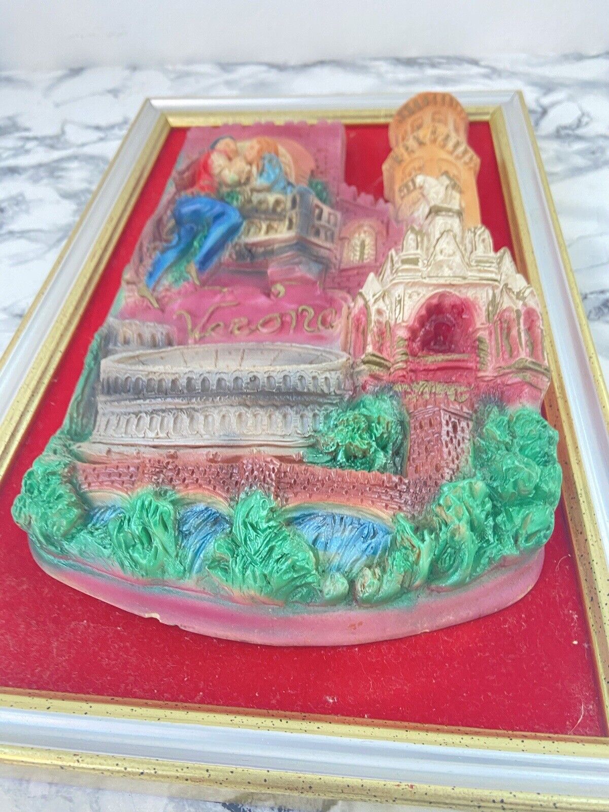 Souvenir Vérone Ceramica Quadro