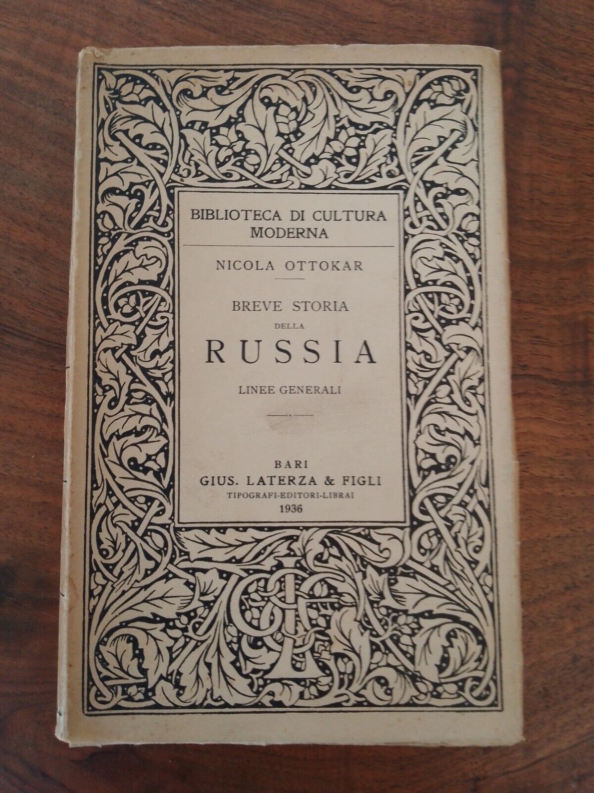 Breve storia della Russia, N.Ottokar, Laterza, 1936