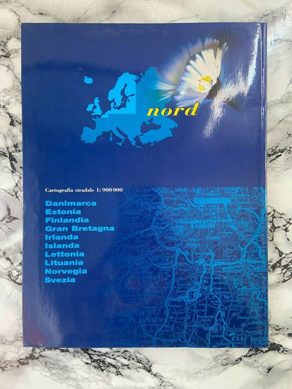 Book - Road Atlas of Europe - North