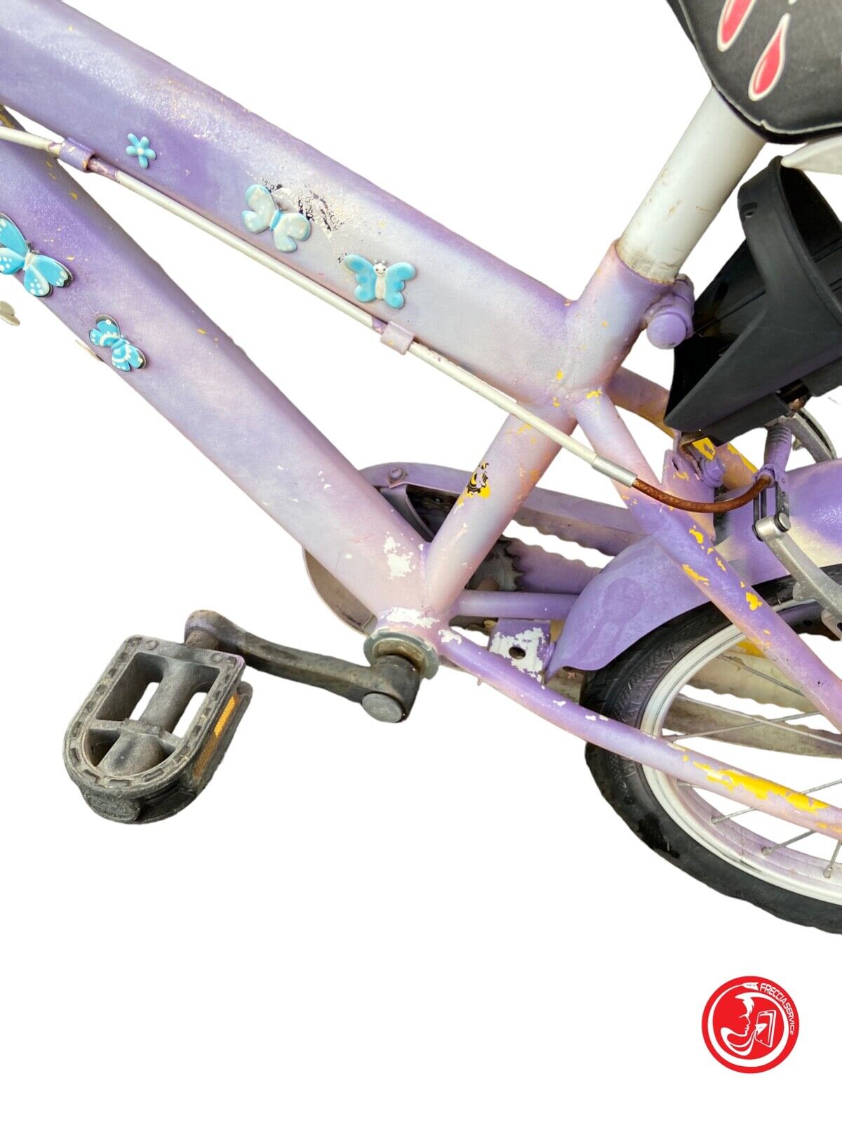 Bicicletta per bimba con cestino